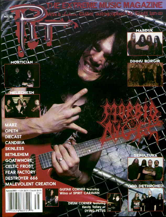 Magazine Cover Image: Pit Magazine, Summer 2001